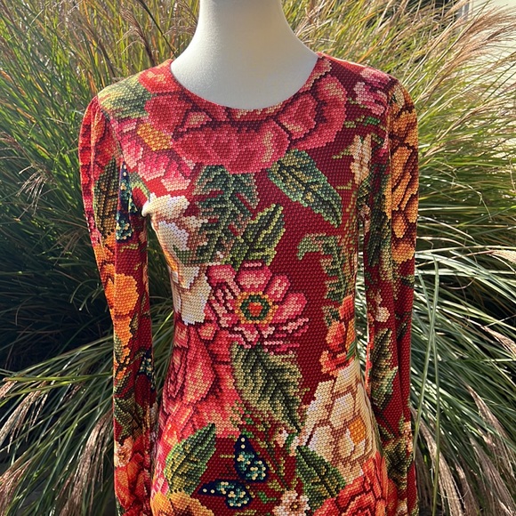 Farm Rio Jessa Puff Sleeve Maxi Dress - Picture 4 of 13